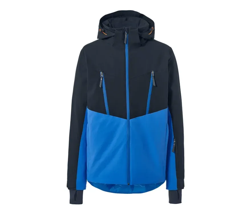 Skijacke, blau