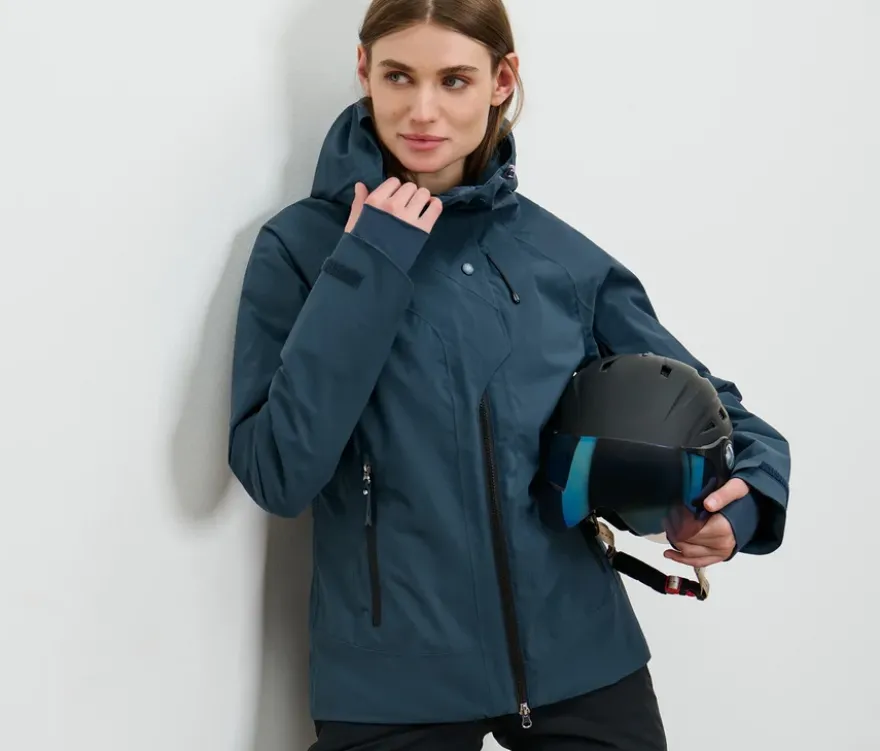 Skijacke, navy
