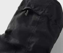 Skijacke, schwarz