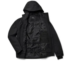 Skijacke, schwarz