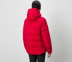Ski-Steppjacke, rot
