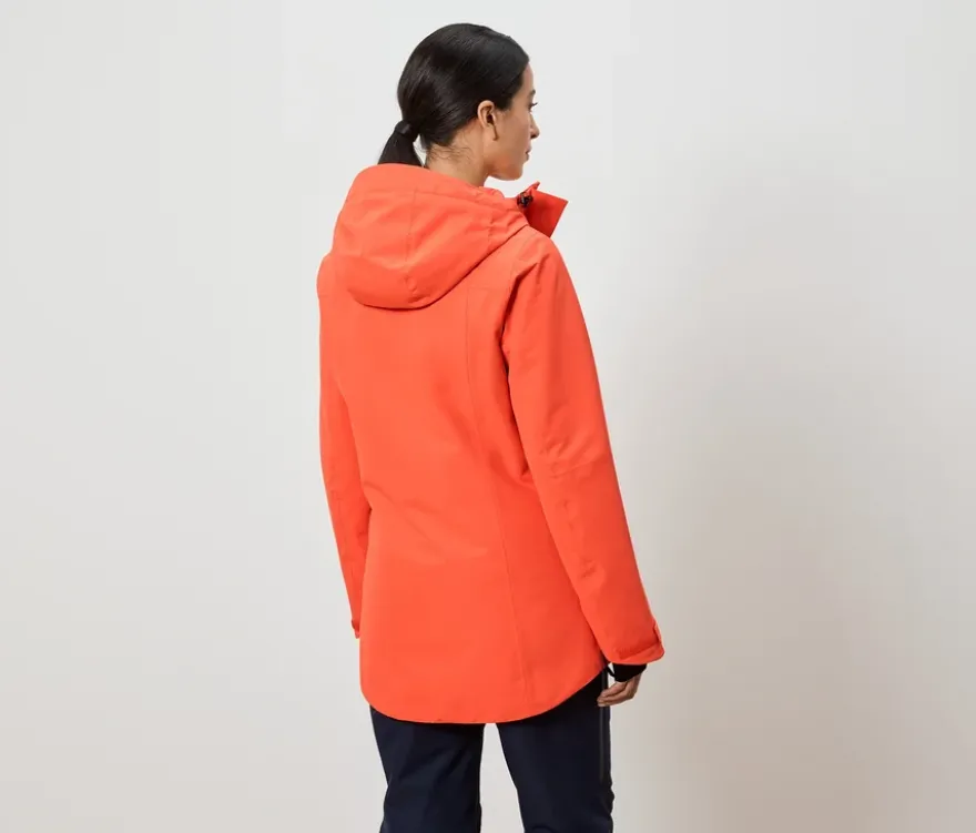 Ski-und-Snowboardjacke, orange