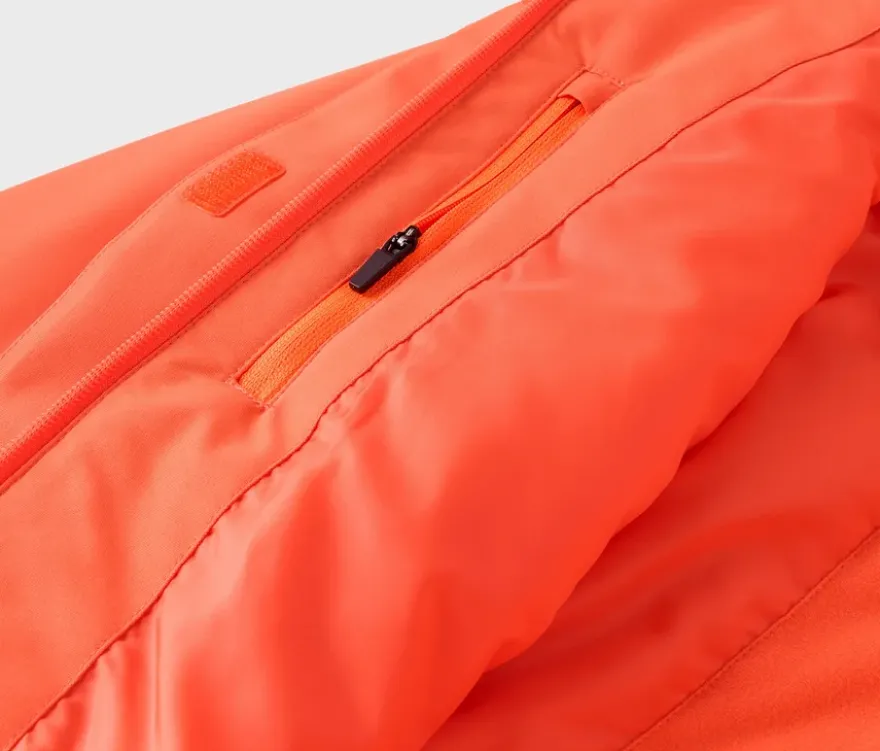 Ski-und-Snowboardjacke, orange
