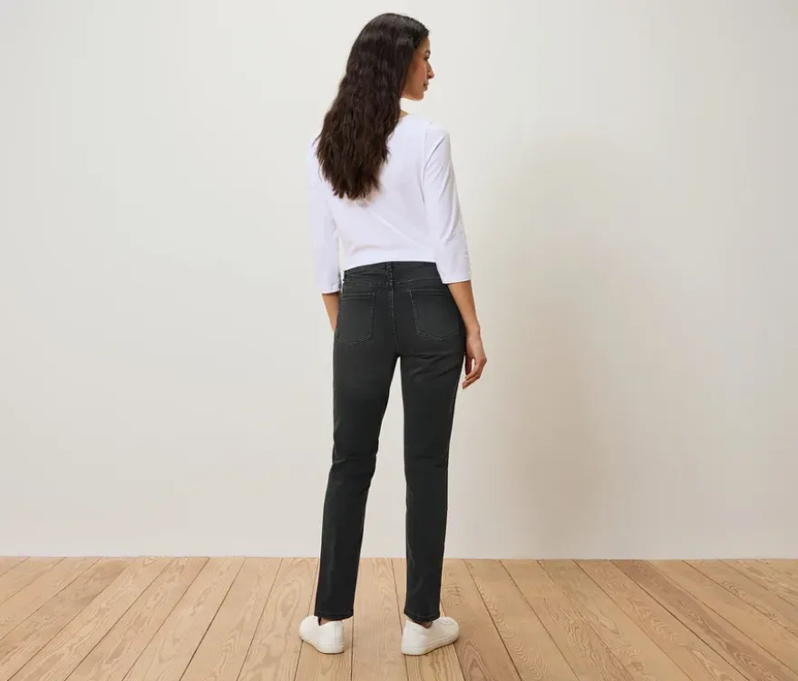 Slim-Jeans – Fit »Emma«, grey denim