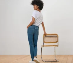 Slim Jeans – Fit »Emma«, mid blue