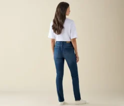 Slim-Jeans – Fit »Emma«, mid blue denim