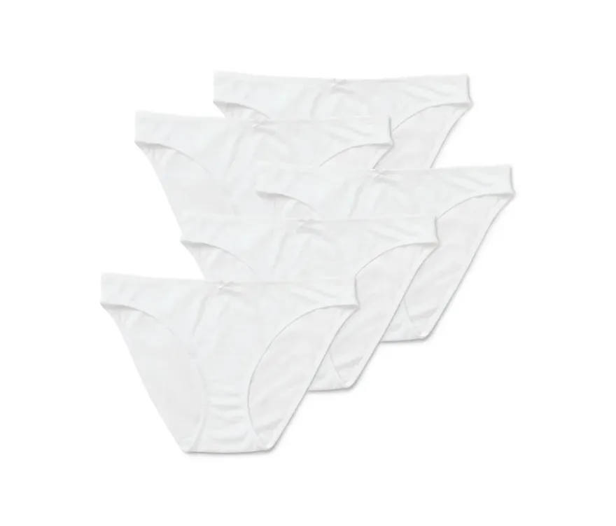 5 Slips, weiß