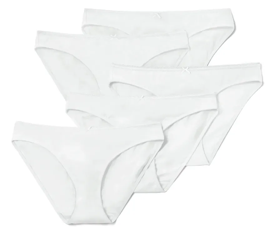 5 Slips, weiß