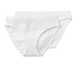 2 Slips, weiß