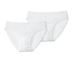 2 Slips, weiß