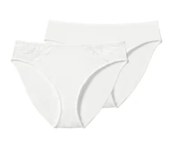 2 Slips, weiß