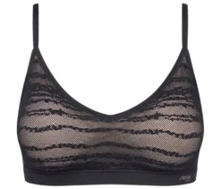 sloggi FREE Evolve PU Lace BH, black