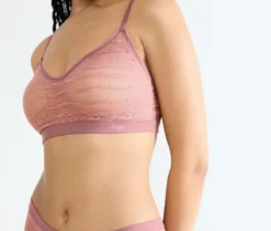 sloggi FREE Evolve PU Lace BH, date night pink