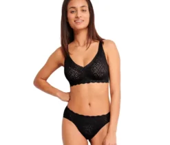 sloggi ZERO Feel Bliss High leg, black