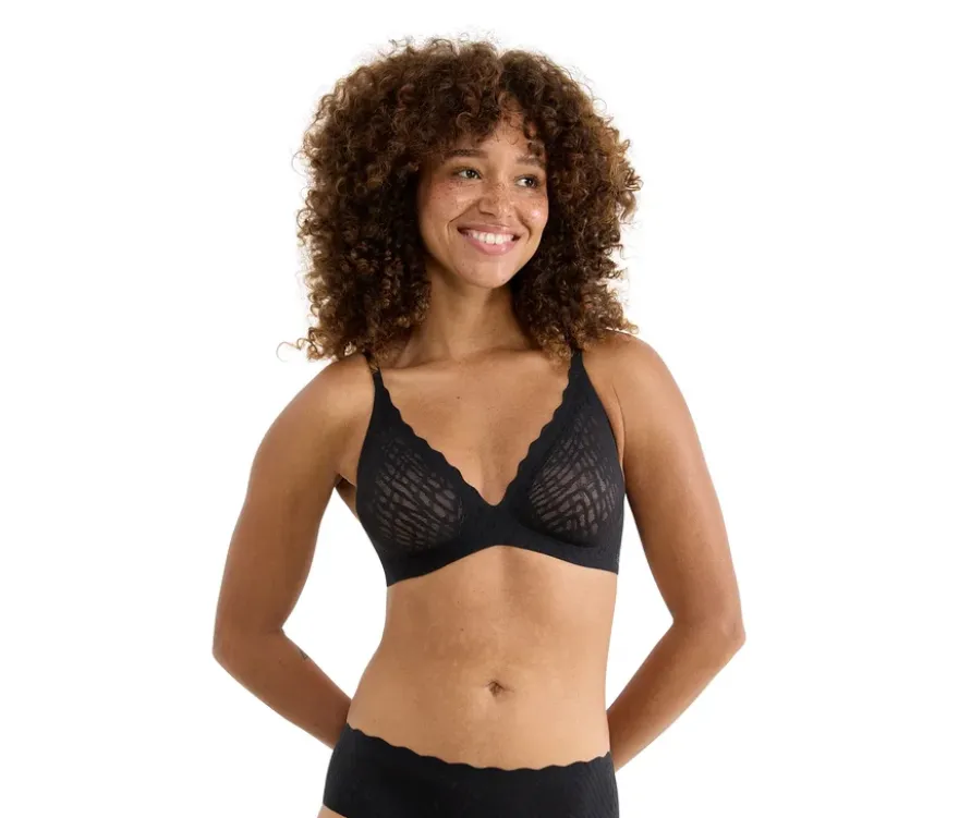 sloggi ZERO FEEL BLISS PUSH-UP BH, black