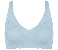 sloggi ZERO Feel Bliss Soft bra, light blue