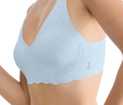 sloggi ZERO Feel Bliss Soft bra, light blue