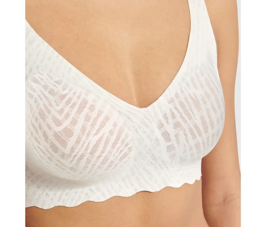sloggi ZERO Feel Bliss Soft Bra, silk white