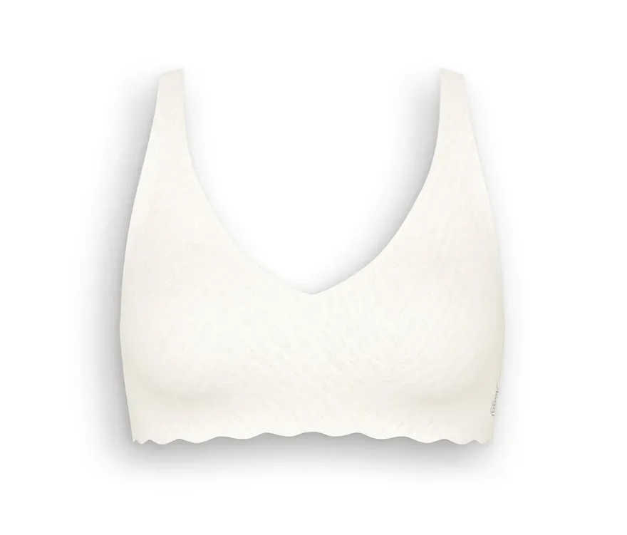 sloggi ZERO Feel Bliss Soft Bra, silk white