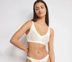 sloggi ZERO Feel Bliss Soft Bra, silk white