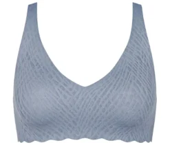 sloggi ZERO Feel Bliss Soft Bra, bluish gray