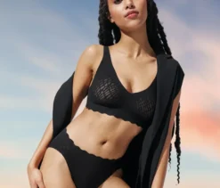 sloggi ZERO Feel Bliss Soft bra, black