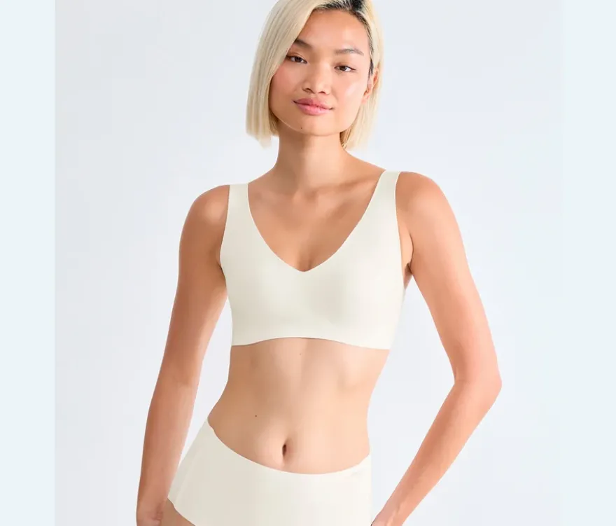 sloggi ZERO Feel 2.0 Bralette, silk white