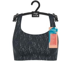 sloggi ZERO Feel 2.0 Festive Top, black aop