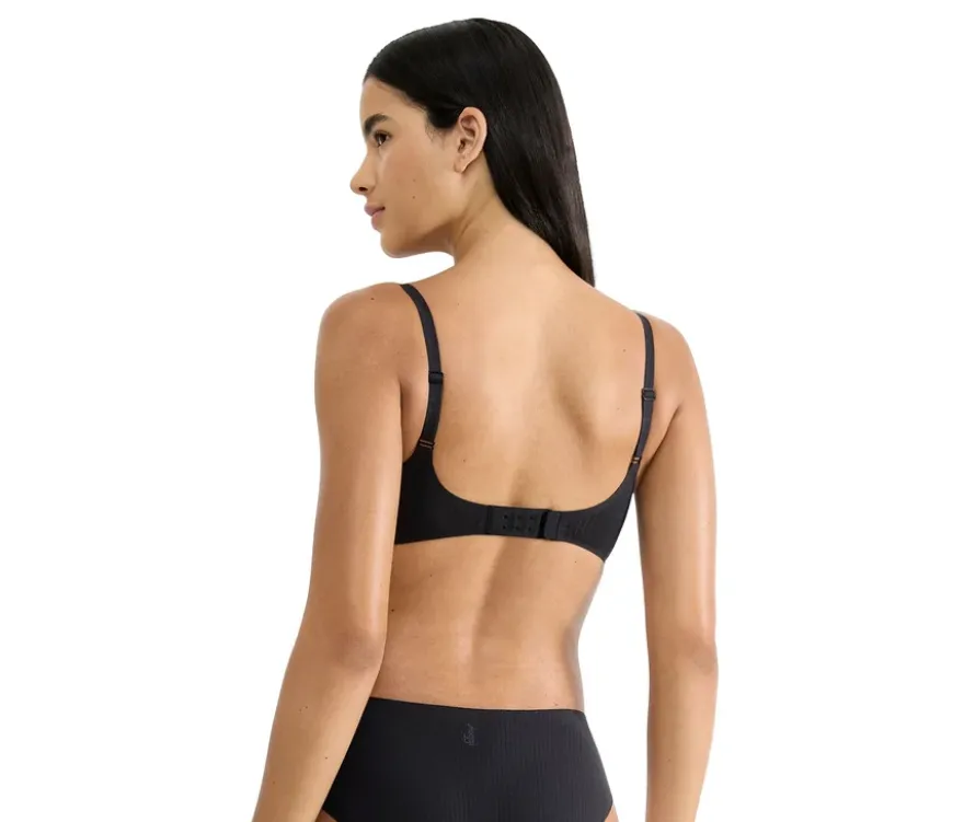 sloggi ZERO FEEL PURE PUSH-UP BH, black