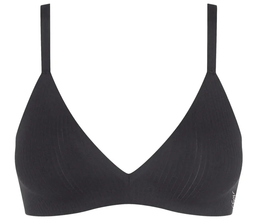 sloggi ZERO FEEL PURE PUSH-UP BH, black