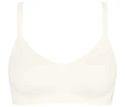 sloggi ZERO Feel Pure Soft bra, silk white