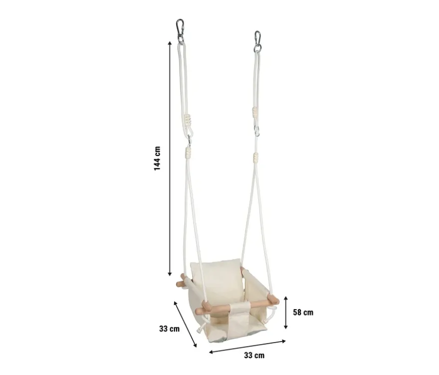 small foot Babyschaukel »Komfort«, beige