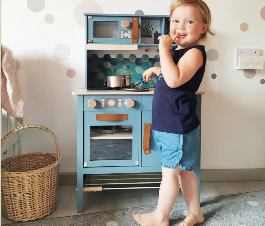 small foot Kinderküche kompakt »tasty«, blau