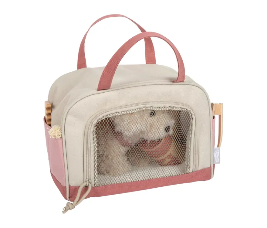 small foot Plüschhund mit Tasche und Pflege-Set