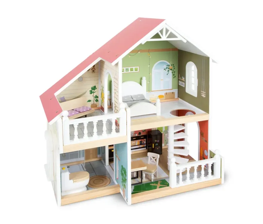 small foot Puppenhaus mit Dachterasse