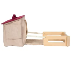 small foot Spielset Pferd mit Stalll, hellbraun