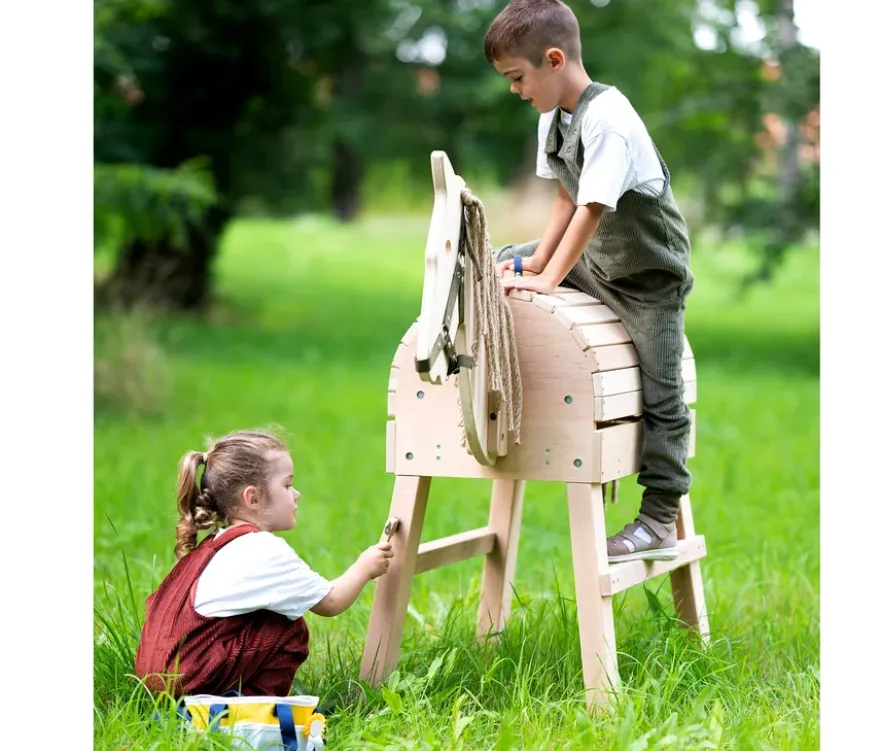 small foot Spielzeug-Pferdepflege-Set mit Tasche