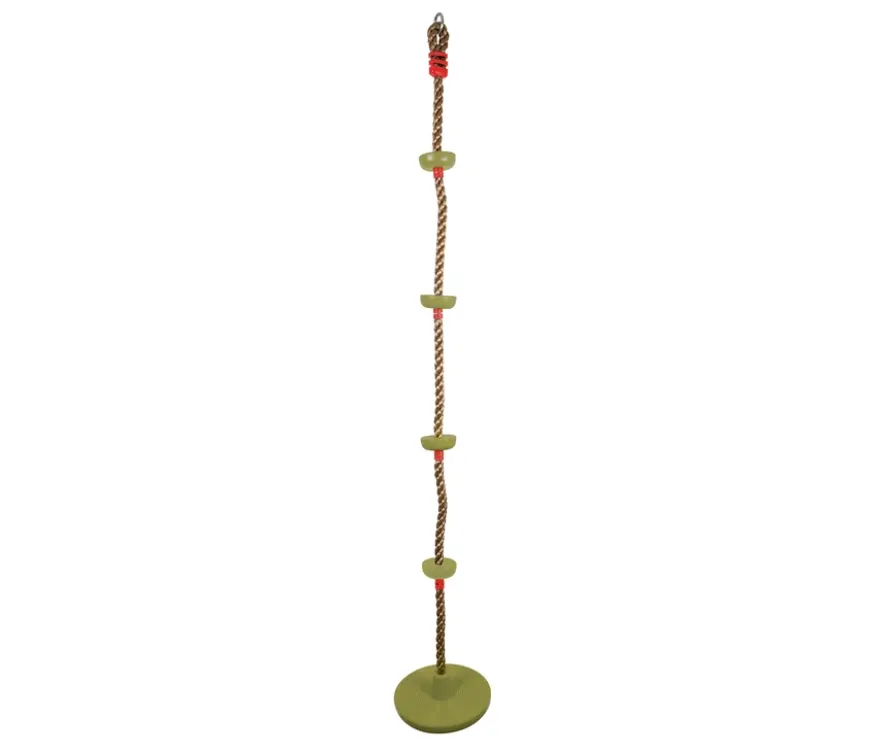 small foot Tellerschaukel mit Kletterseil