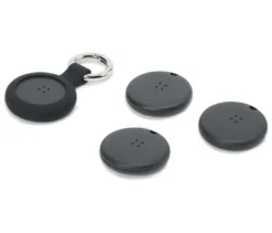 4 Smart Tracker mit Anhänger, schwarz