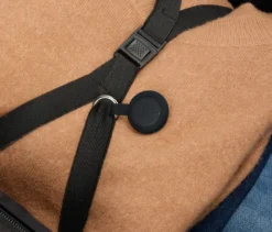 4 Smart Tracker mit Anhänger, schwarz