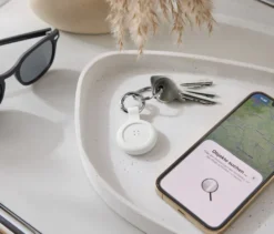 Smart Tracker mit Anhänger, weiß