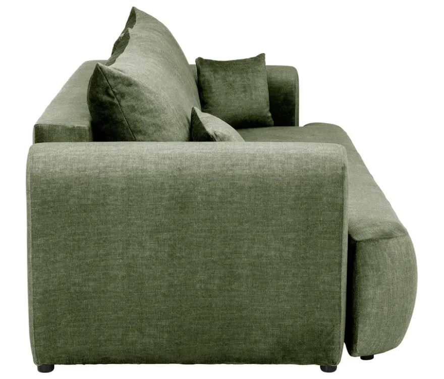 Sofa 2,5-Sitzer mit Auszugsbett »DreamAble«, dunkelgrün