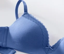 Softschalen-BH, blau