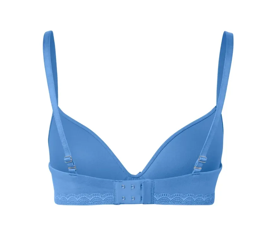 Softschalen-BH, blau
