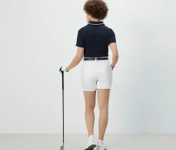 Softshell-Funktionsshorts, weiß
