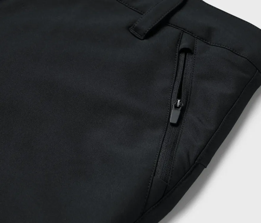 Softshellhose, schwarz