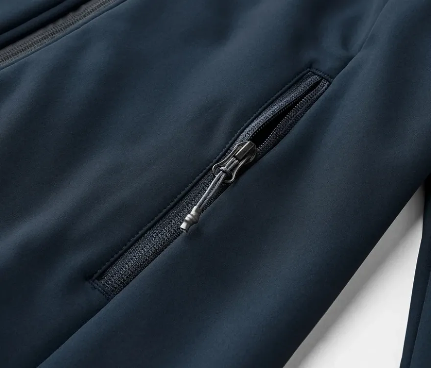 Softshellmantel, navy