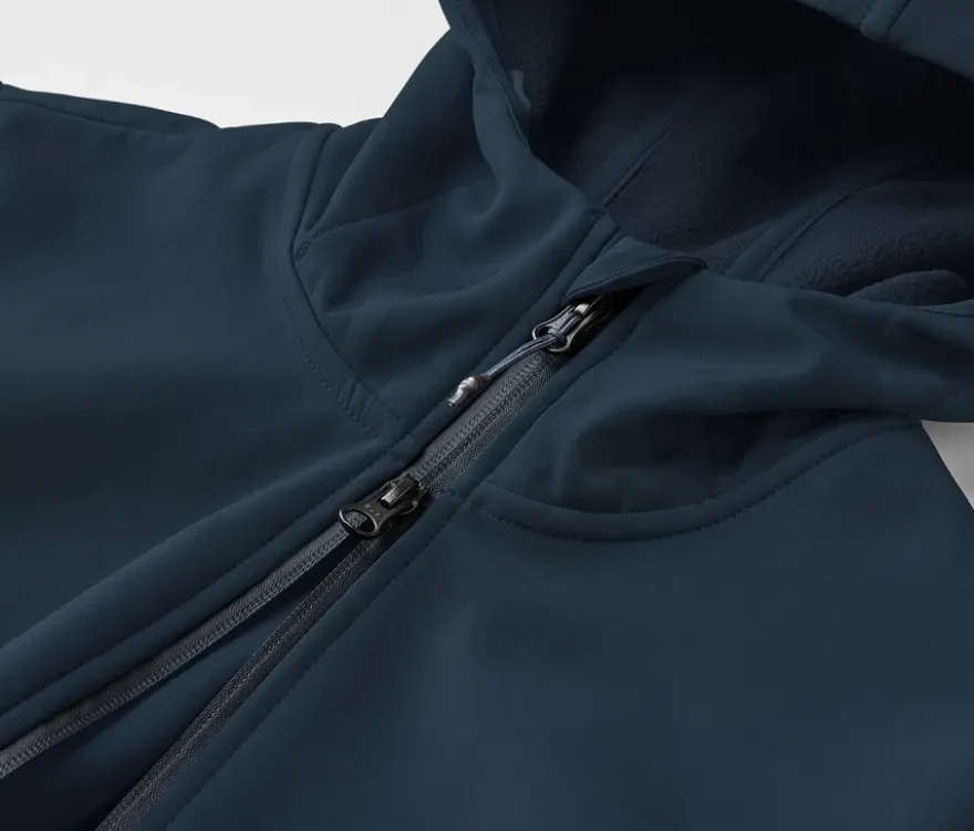 Softshellmantel, navy