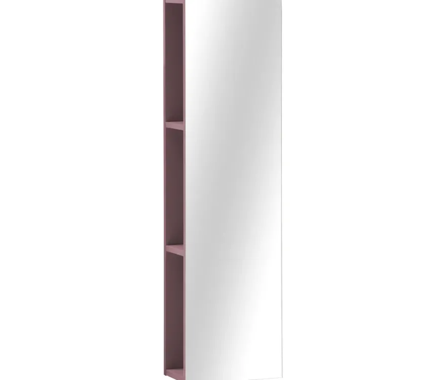 Spiegelregal »Piazza«, mauve
