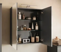 Spiegelschrank »Arcena«, graphit